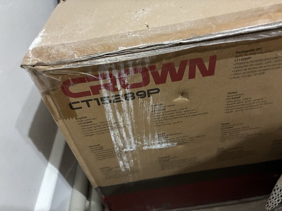 Торцовочная пила торцовка crown