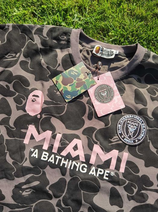 Тениска BAPE x Inter Miami CF – Camo Jersey