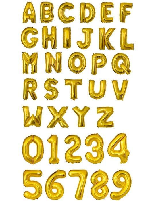 Xarfli shar,Шар буква ракам Доставка ест