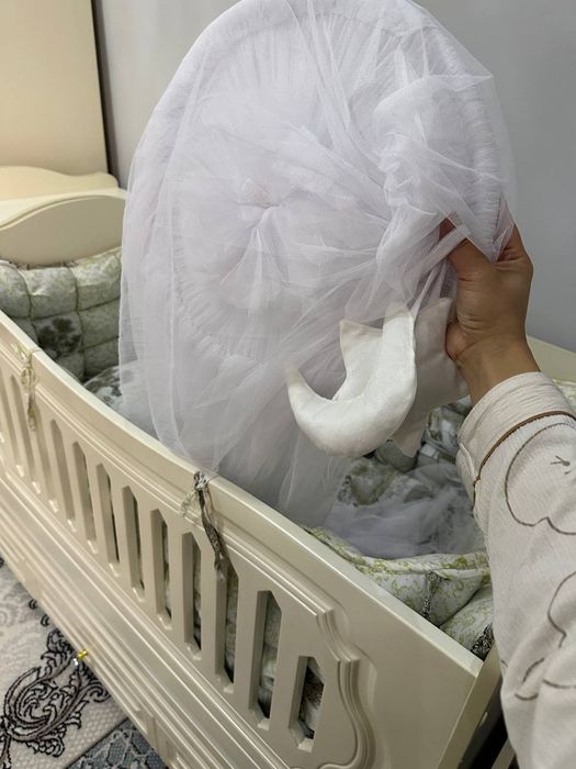 Detskiy krovat 1 kun ham ishlatilmagan srochno sotiladi