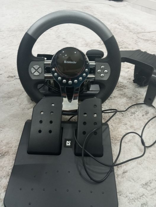 Игровой руль новый