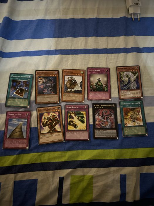 Оригинални Yugioh карти - сребърни оригиналки