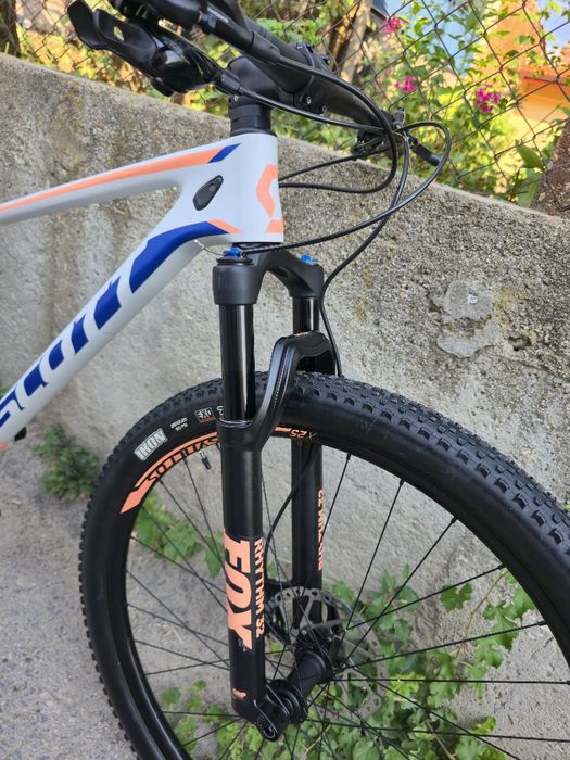 Карбонов Scott Scale 900 29 цола М 1х12 GX Fox 32 Rhythm  SLX Shimano Xc велосипед Като нов