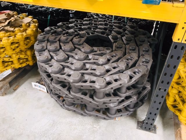 Senile, lanturi, roti ghidaj pt. buldozere si excavatoare CAT, JCB,