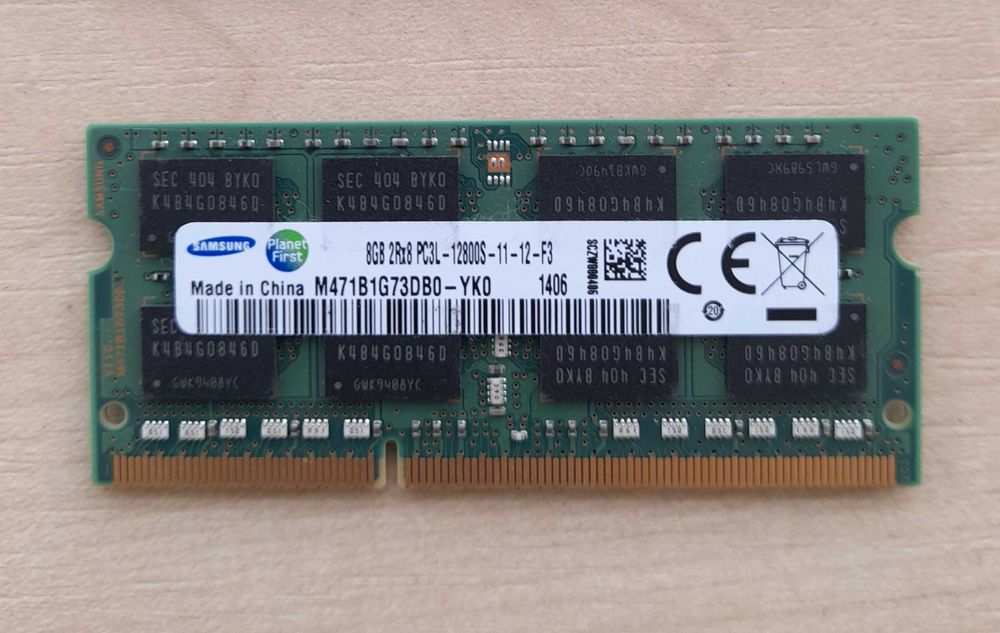 Memorie SODIMM, RAM Laptop 1 x 8 GB DDR3 1600 MHz – 90 lei