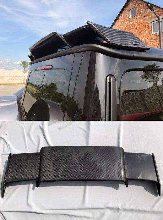 W464 CARBON Brabus спойлер таван LED преден капак капак резервна  гум