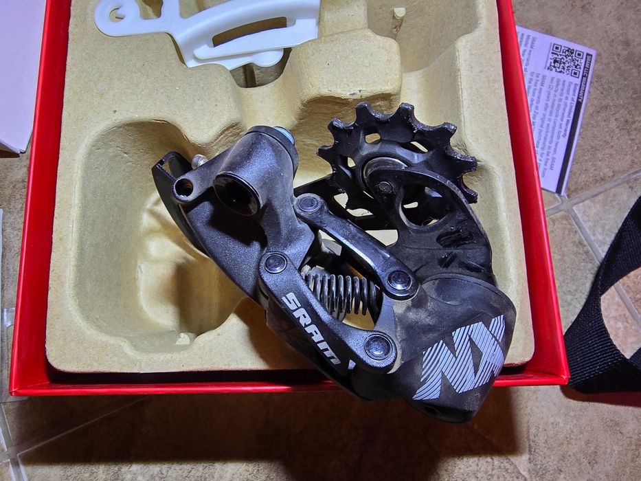 SRAM NX дерайльор + верига 2 бр. + плоча X-SYNC 34T + касета 3 венеца