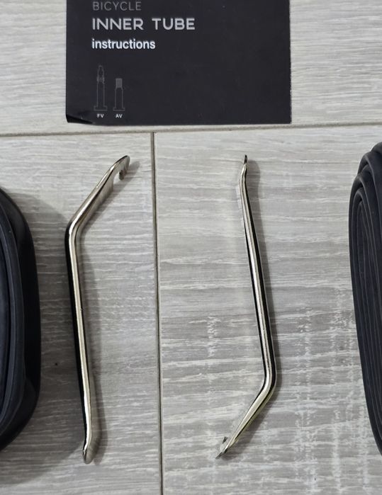 Set 2 camere bicicletă CNC MTB 26” + kit montaj – valvă Presta FV48