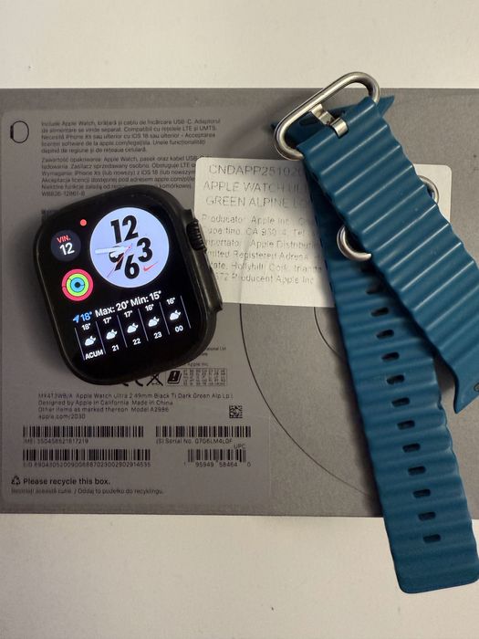 Apple watch ultra 2 in garantie