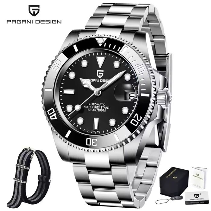 Pagani design PD1661,Rolex Submariner хомаж, японски механизъм