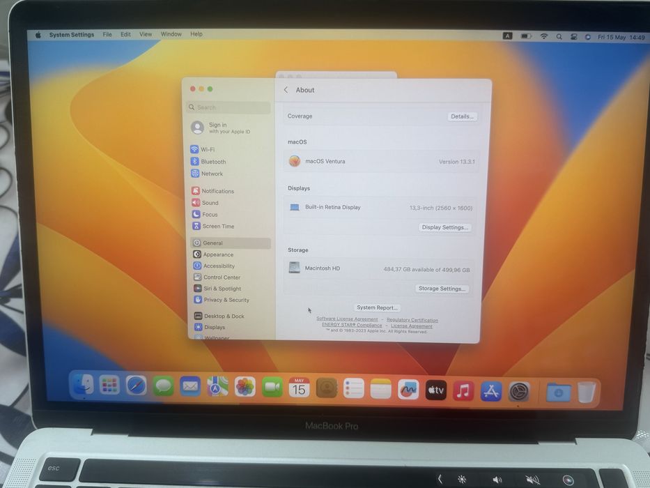Macbook pro 2020