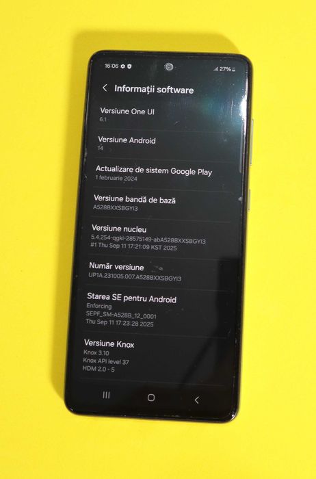 Samsung Galaxy A52s dual sim 5G 128 GB + cutie + 4 huse + folie