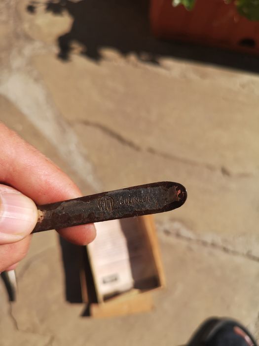 Стар колекционерски бръснач Solingen