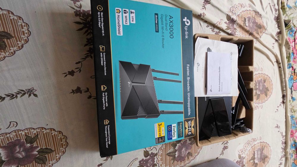 Wi fi роутер tp link ax3000
