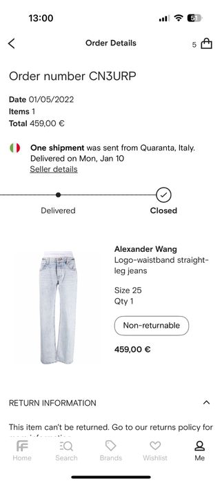 Alexander wang дънки Запазени