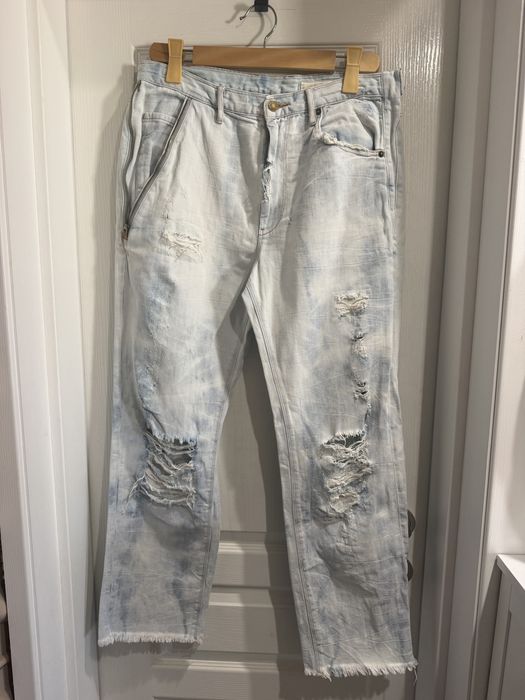 Дънки evis levi’s vetements mm6 sass&bide alexander wang