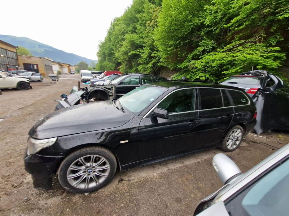 BMW E61 530XD 231кс рекаро черен таван автоматик комби  НА ЧАСТИ!