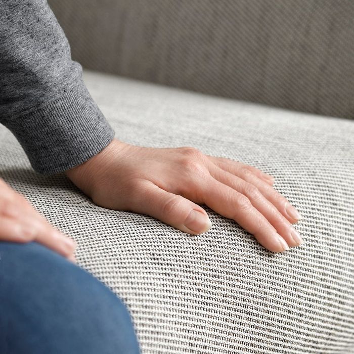 Canapea FAMMARP 3 locuri cu şezlong, stanga metal/Viarp bej/maro