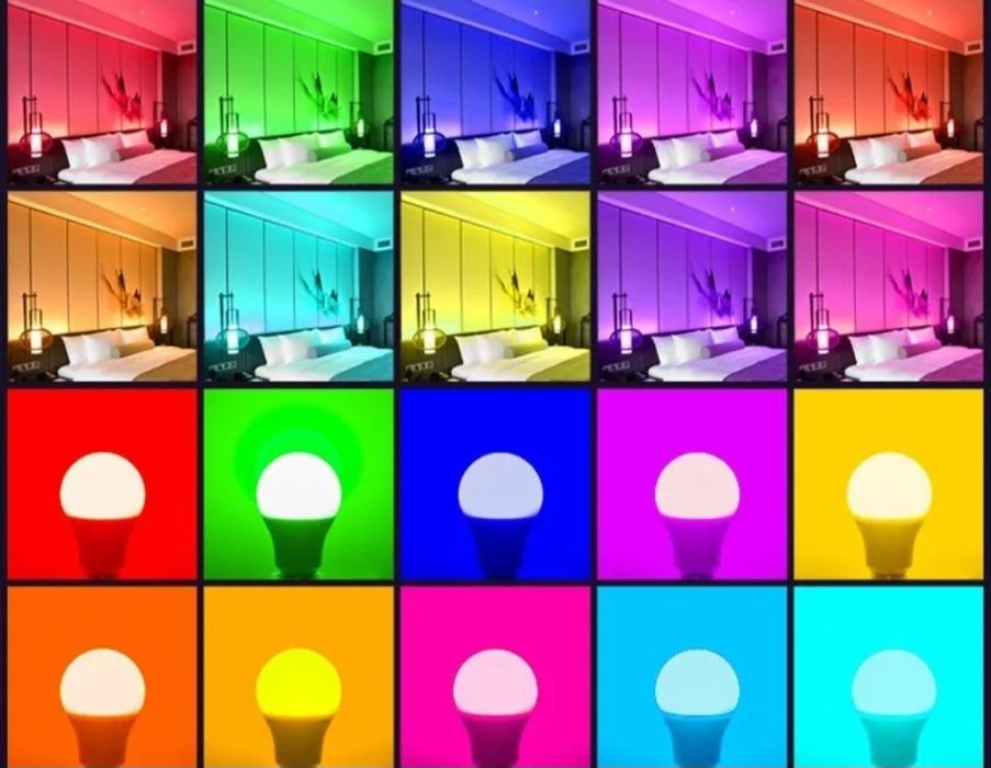 16 цвята RGВ крушка с дистанционно 
LBaT