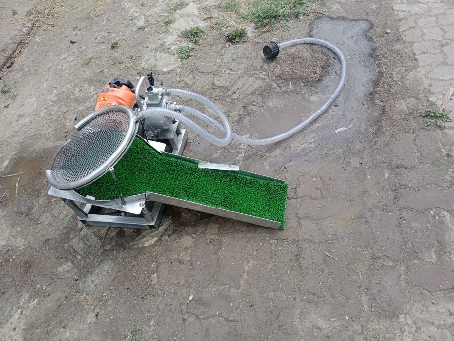 Золото промывка, мини драга