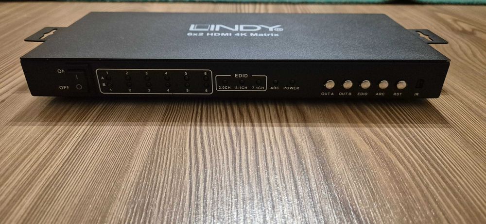 Switch HDMI 6 porturi Lindy 38148