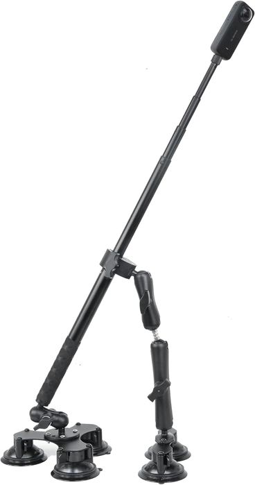 Крепление на авто для камеры go pro insta360 dji на присоске