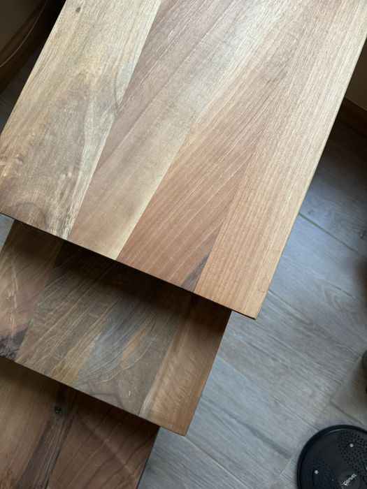 Помощна масичка от масив орех/дъб/бук/чам