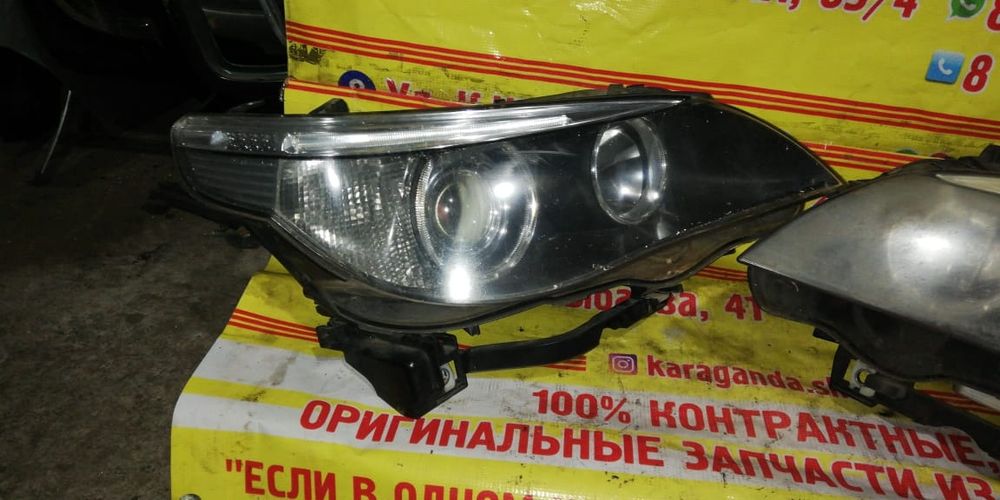 Фары передние на BMW E60 из Германии