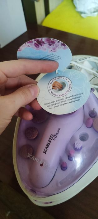 Scarlett vita spa набор для маникюра и педикюра