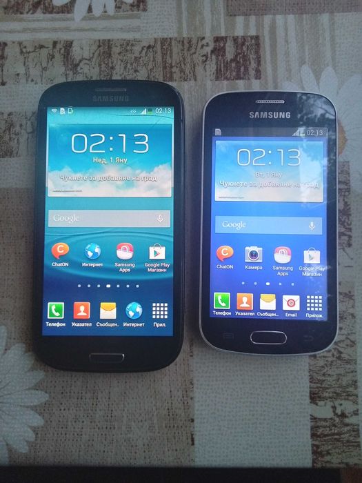 Продавам два броя телефона