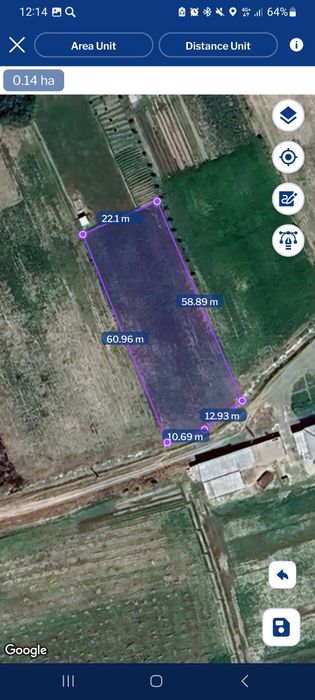 Polbon ariq mahalasi Yangirobod qishlog‘i poyoqa tarafda yer sotiladi