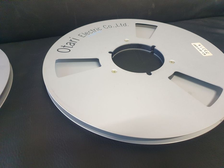 Лот от 2бр. 26,5см 10,5" метални магнетофонни ролки. В мн