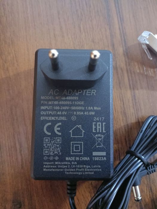 POE инжектор MikroTik