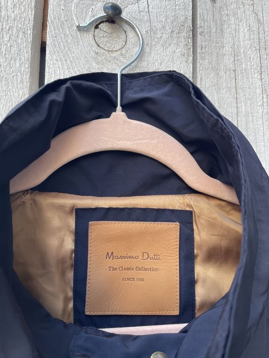 Дамско тъмносиньо яке Massimo Dutti