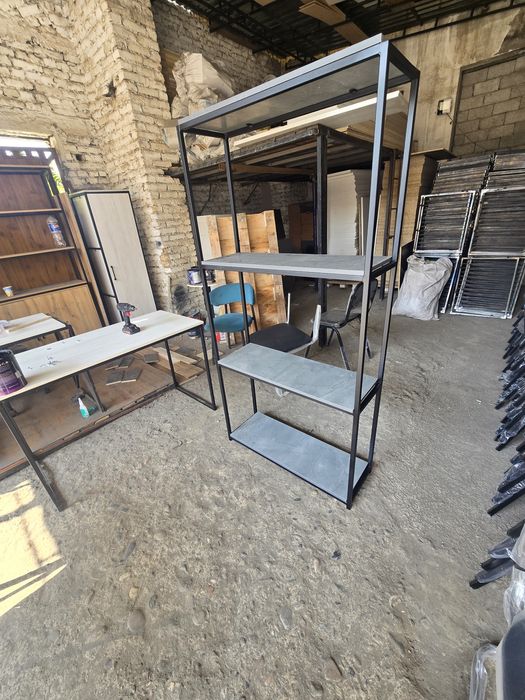 Стилаж лофт металичиский аксия