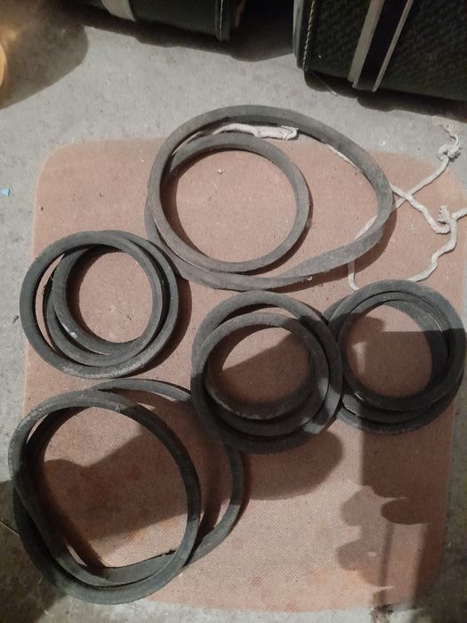 Трапецовидни ремъци,Камък за заточване и Кранче за умивалник