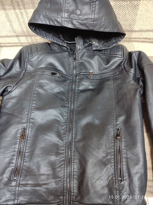 Мъжко яке от еко кожа