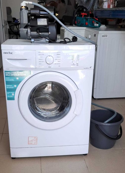 Mașina de spălat cu alimentare din orice recipient de min. 120L