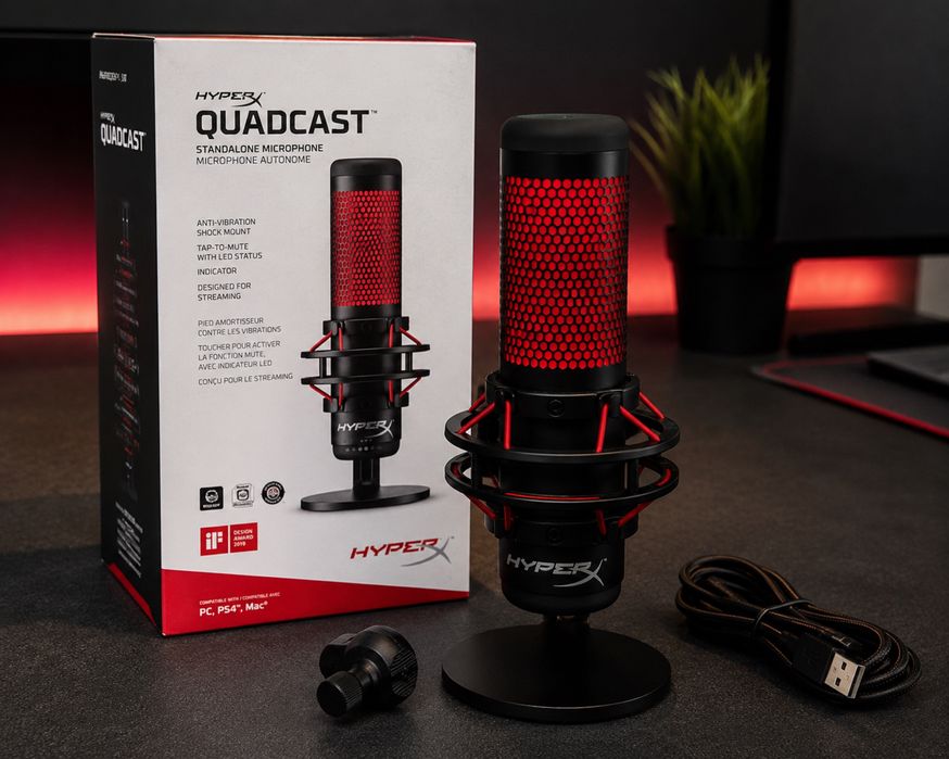 HyperX QuadCast — цена ниже рынка
