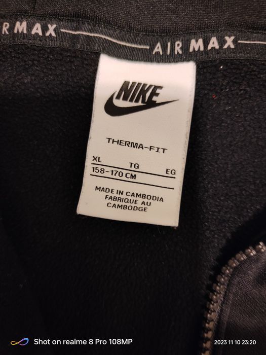 Hanorac Nike Air Max terma fit