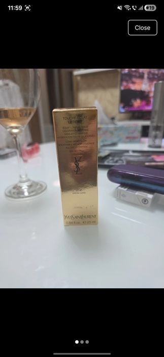 YSL touched eclat le teint