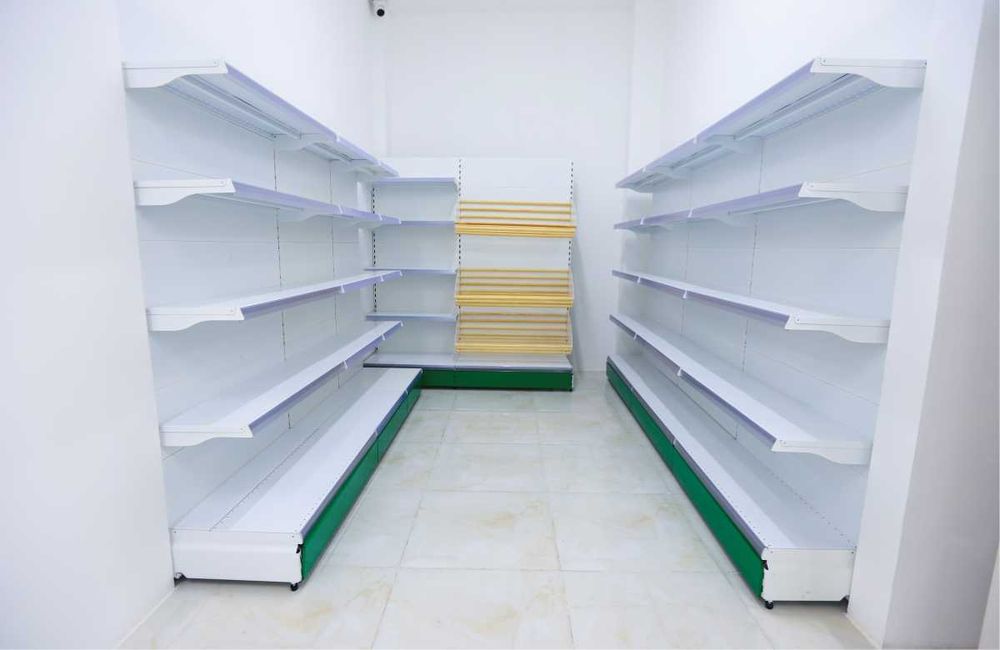 Стеллаж металлический сборный, полка стеллаж, полка металлическая aets