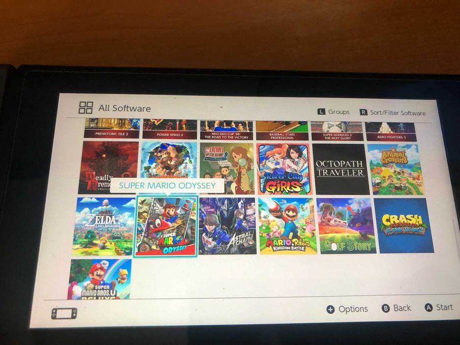 Nintendo Switch - Пълен комплект - Atmоsphere CFW + Про контролер + 256gb SD CARD пълна с игри