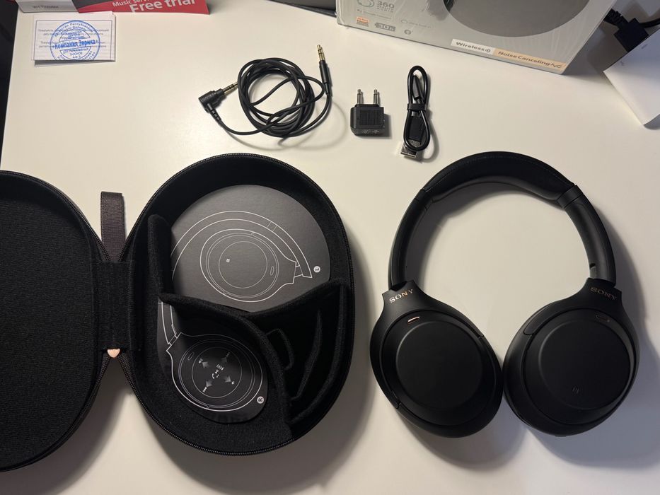 Наушники Sony WH1000XM4 Black