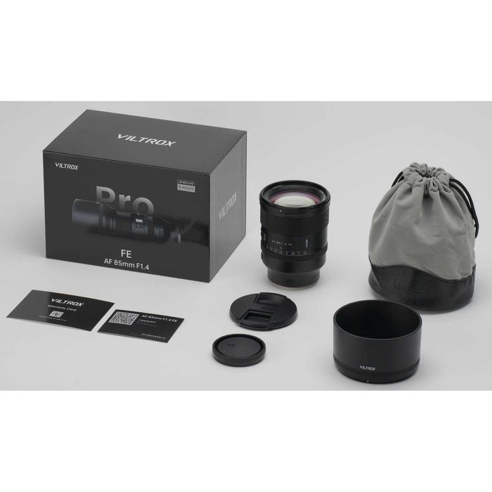 Viltrox 85mm F1.4 Pro FE 85mm F2 EVO FE - Пълен комплект + Гаранция