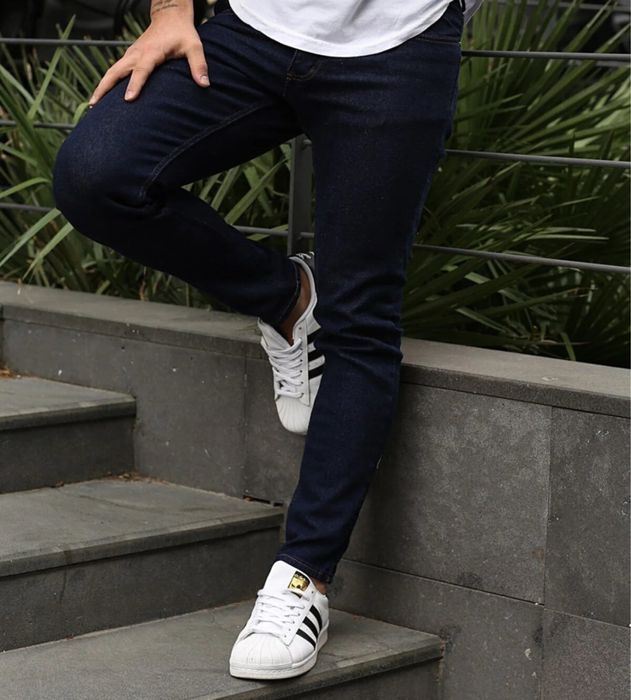 Мъжки тъмно сини дънки