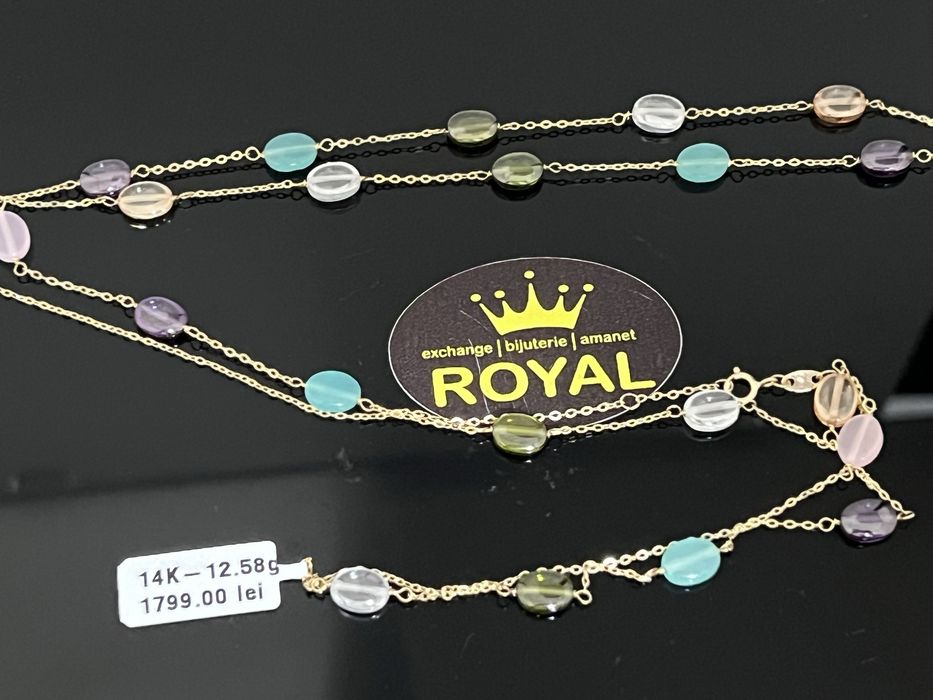 Bijuteria Royal CB : Colier dama aur 14k 585   12,58 gr