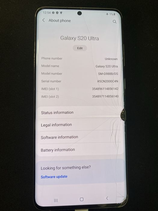 Samsung Galaxy S20 Ultra 5G Dual Sim 128Gb id-XXL2100