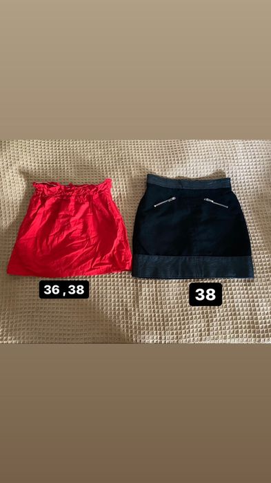 пола ZARA, кожа и велур,