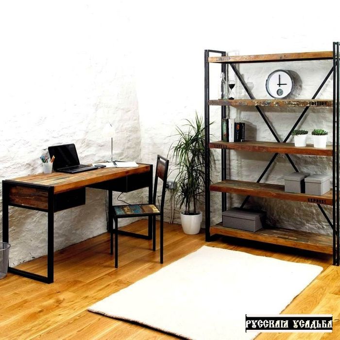 stelaj loft dizaynda